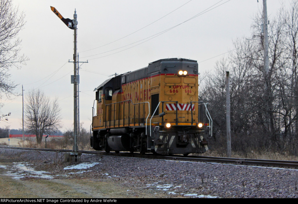 UPY 686 and tge semaphore